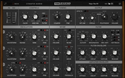 老式模拟合成器Synapse Audio The Legend v1.2.1 CE-V.R