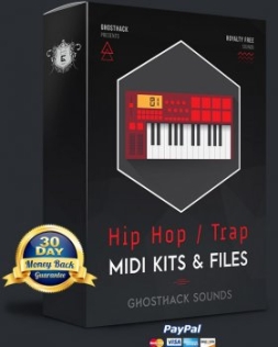 Ghosthack Hip HopTrap MIDI Kits and Files WAV MiDi