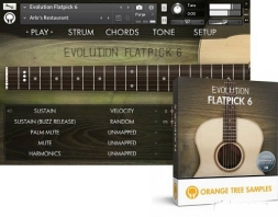 Evolution Flatpick 6 钢弦木吉他
