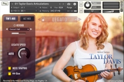 独奏小提琴Cinesamples Taylor Davis KONTAKT