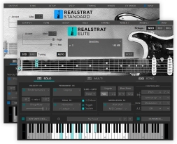 MusicLab 三把吉他套装RealRickv4.0，RealEightv4.0，RealRickV4.0