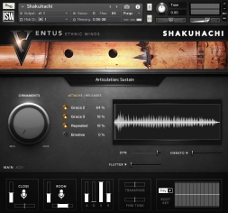 尺八Impact Soundworks Ventus Ethnic Winds – Shakuhachi KONTAKT